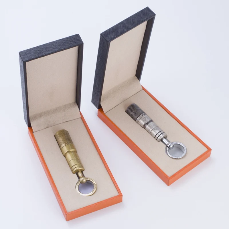 Lubinski Gadget High Quality Luxury Useful Antique Bronze Double Size Cigar Punch Cutter with Gift package | Дом и сад