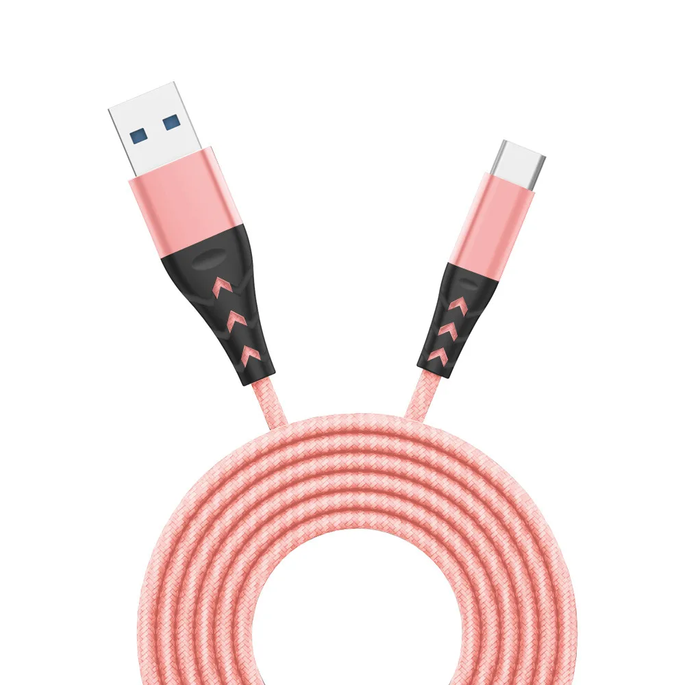 EPULA 3M Прочный USB кабель для передачи данных типа C быстрой зарядки Samsung Huawei Android |