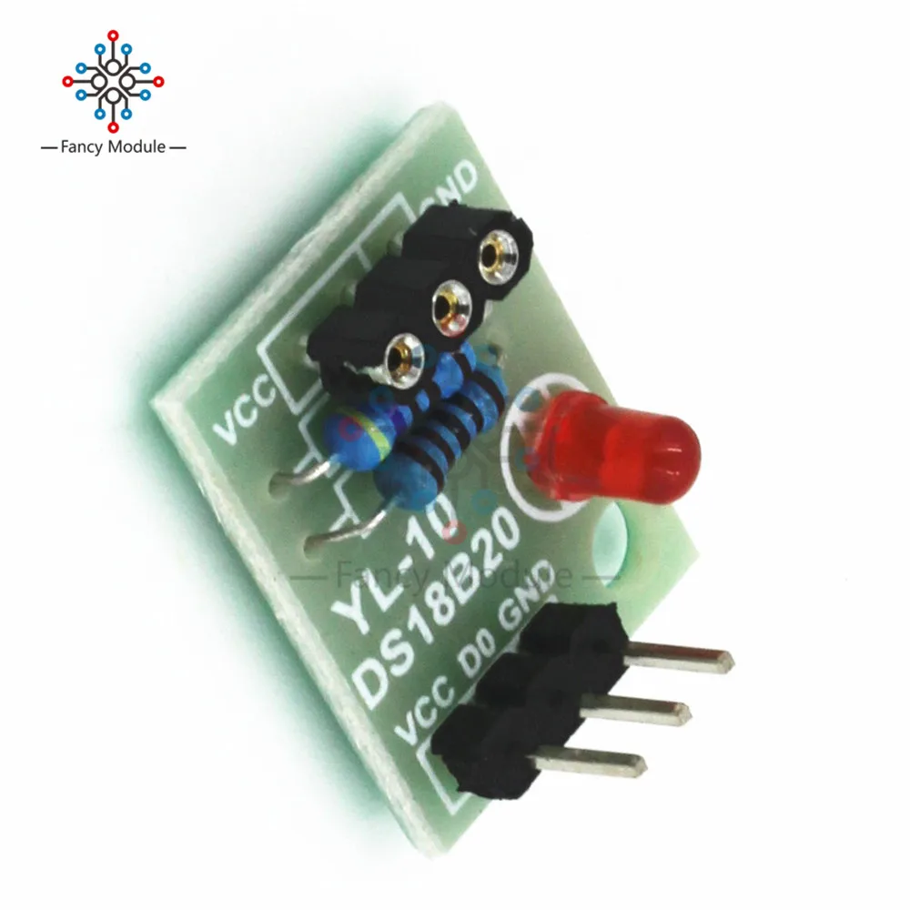 2 шт. Новый DS18B20 датчик температуры Щит Модуль без IC чип модуль для DIY электронных
