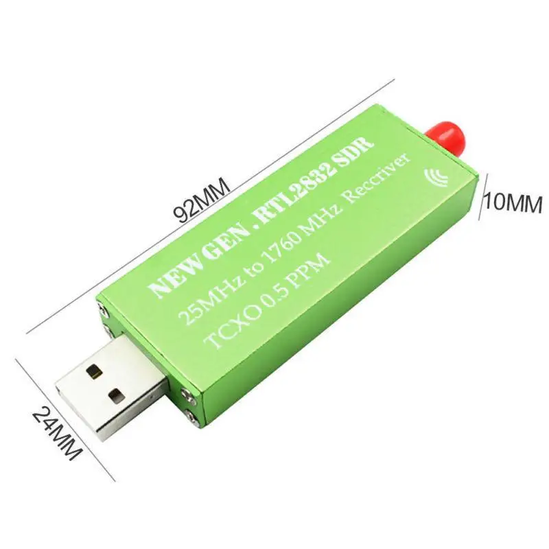 USB2.0 RTL SDR 0,5 PPM TCXO RTL2832U R820T2 ТВ-тюнер AM FM NFM DSB LSB SW программное радио SDR ТВ сканер приемник