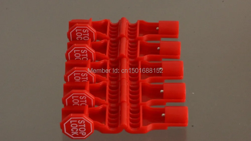 100 шт безопасности крюк замок стоп анти вор крепеж аксессуары Супермаркет