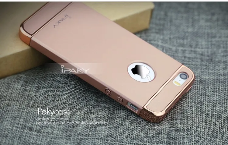 IPAKY противоударный чехол для телефона PC+ Пластик чехол на iphone афон 5S/5/SE/6s/6/6 S plus /6s Plus/6 s plus/6s плюс защитный бампер