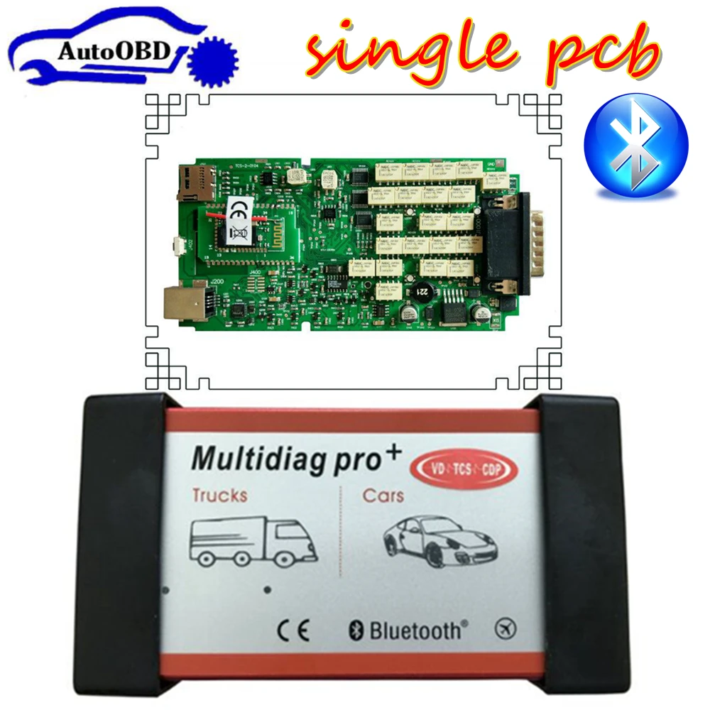2017 New arrival Single pcb vd tcs cdp Multidiag pro+ 2014.2 software free Keygen with bluetooth 2015.3 |