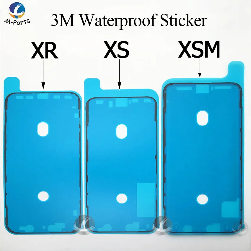 1 шт. водонепроницаемый клей для iPhone 6S 6SP 7 7P 8 8P Plus X XS Max XSMax XSM XR 11 Pro Max 11Pro ЖК-экран рамка наклейка