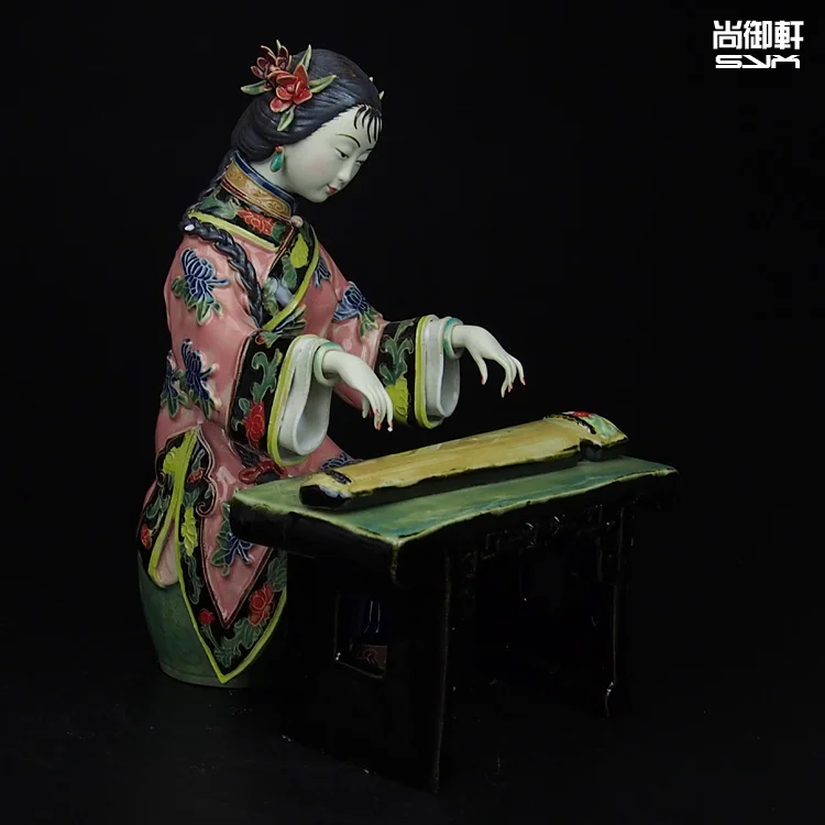 В стиле кукол Shiwan master of fine ladies древние фигурки украшенные женские керамические