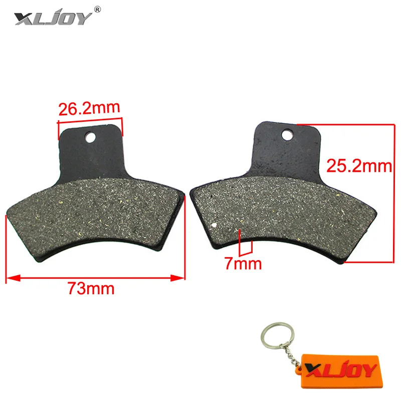 Тормозные колодки стальные задние тормозные для ATV Polaris SSR Thumpstar SPORTSMAN 400 Blazer Xplorer 250