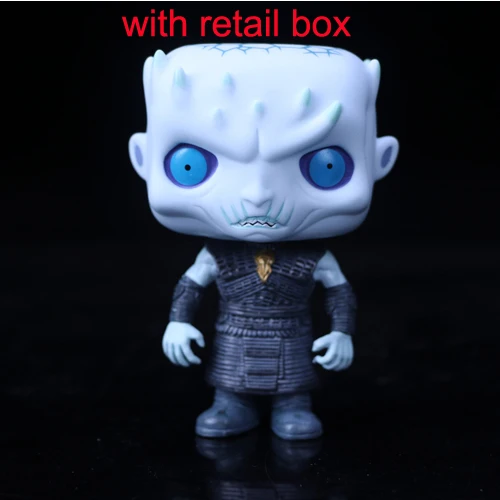 44 with box Игра престолов персонажи 10 см ночной король Джон Сноу фигурка Коллекция Модель игрушки - Цвет: 44 with box