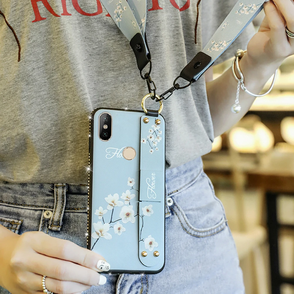 Чехол для Xiaomi Redmi Note 7 Pro чехол 6A силиконовый Оригинальный на запястье Xiomi 6 5 Plus |