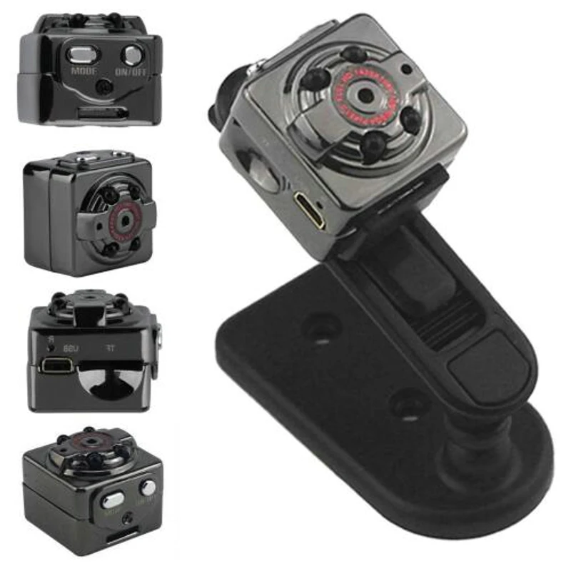 HD 1080P 720P мини DV камера SQ8 SQ9 вращение на 360 градусов диктофон Инфракрасное Ночное