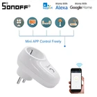Беспроводная розетка Sonoff S26, Wi-Fi, для розеток стандарта СШАВеликобританииЕС, переключатель умного дома, работа с Alexa, Google Assistant, IFTTT
