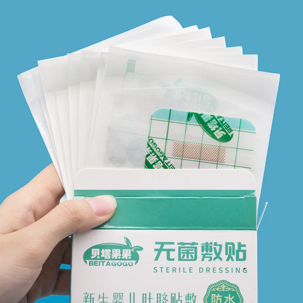 20 шт. Детские стерильные наклейки для пупка новорожденных пупочная паста