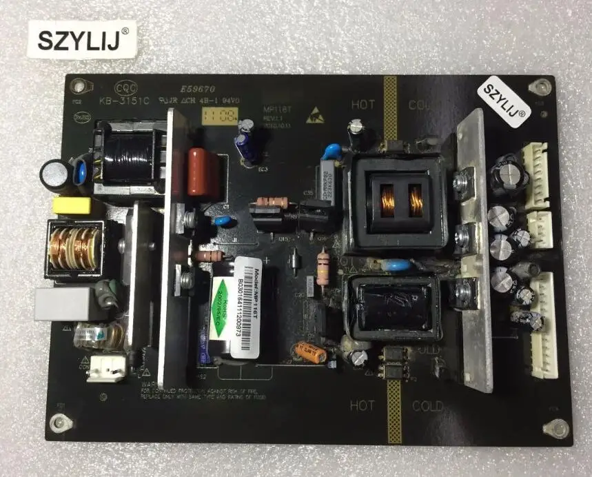 Placa Original do Poder para Szylij Lc3219m E59670 Kb-3151c Mp116t Spot