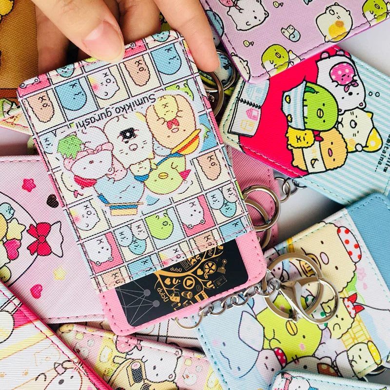 IVYYE Sumikko gurashi мультяшный плюшевый мини чучело карты монета милые животные сумки Держатель наличные кредитные мягкие кошельки Новые