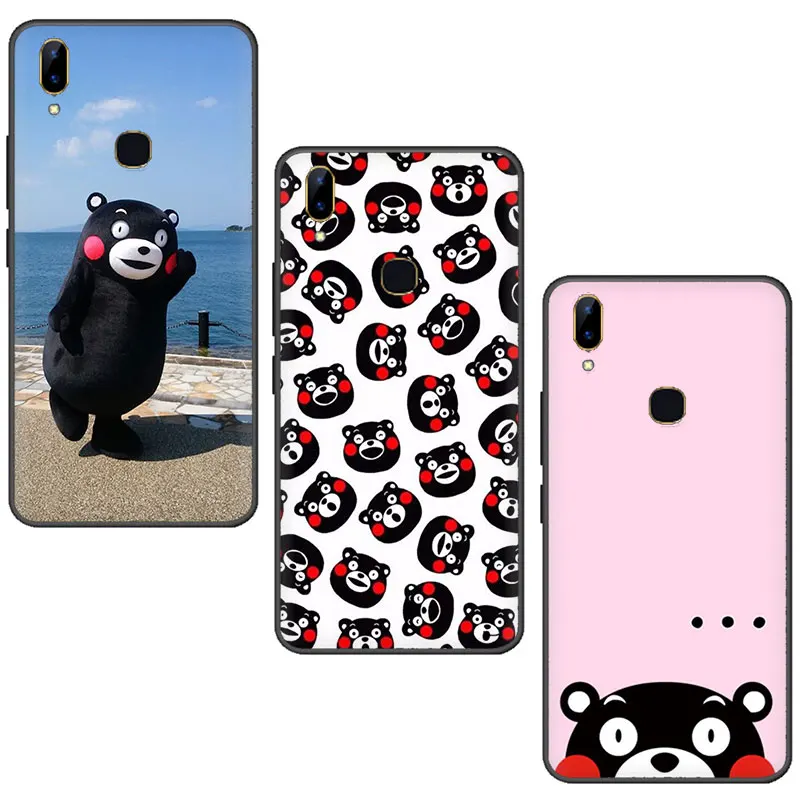Kumamon силиконовый чехол для телефона с милым медведем Япония VIVO V15 V11 Pro V9 V7 V5 Y17 Y55s Y69