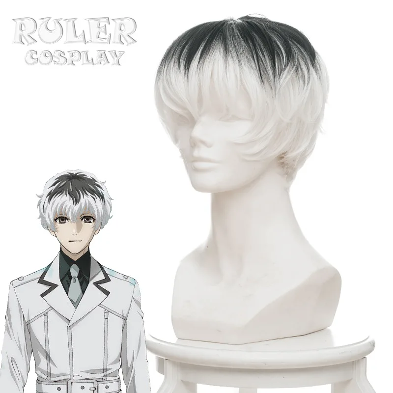 Токийский Гуль парики Kaneki Кен косплей парик костюмы Re Yonebayashi Saiko черный синий