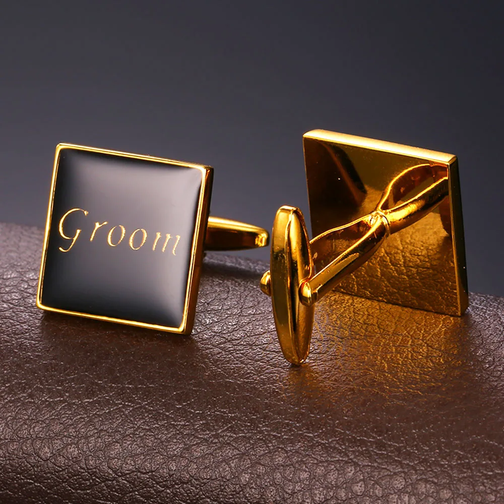 1 пара высокое качество запонки для мужчин подарок жениха оптовая продажа 2016