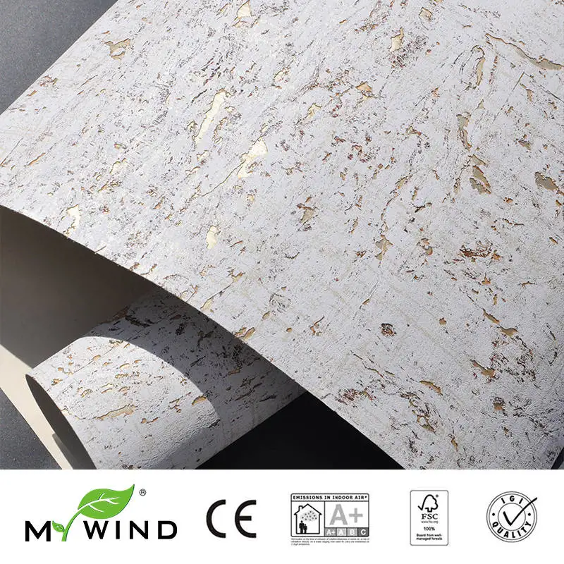 3D обои в рулоне домашний декор роскошный 2019 MY WIND серый с золотыми обоями