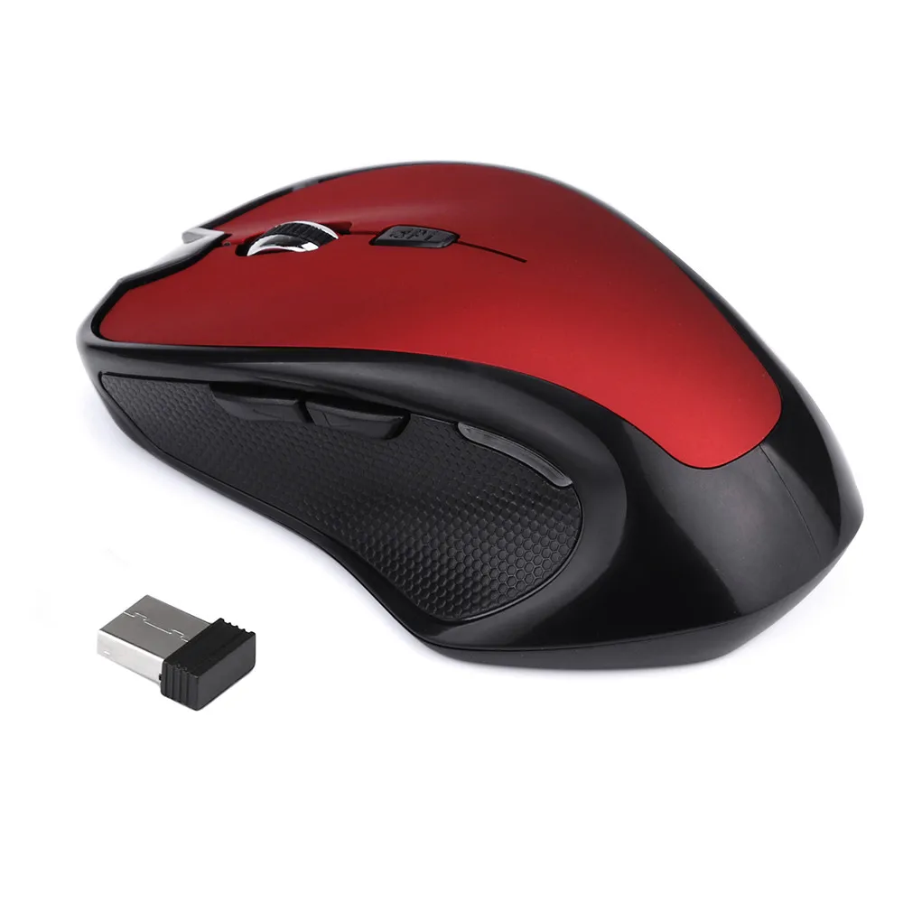 Беспроводная оптическая мышь мыши + USB приемник для ПК ноутбука MAC 2 4 ГГц 2400 DPI