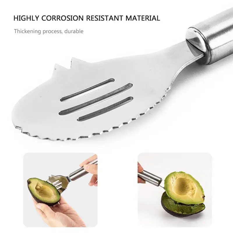 Овощерезка из авокадо нож для масла ши Овощечистка резак разделитель целлюлозы
