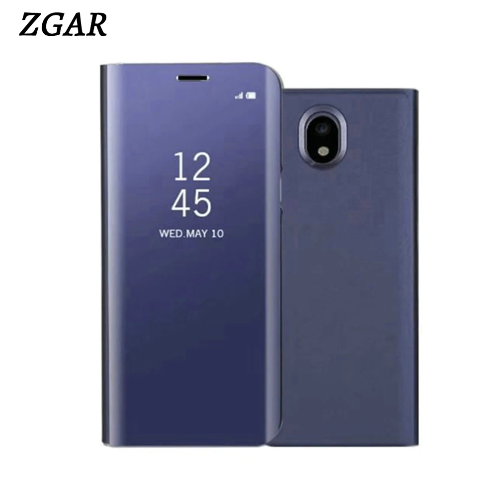 Зеркальный чехол для Samsung Galaxy J7 Max прозрачные чехлы-книжки с подставкой ZGAR |