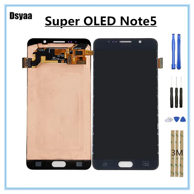 5 7 дюймовый супер OLED для SAMSUNG Galaxy Note N9200 N920F N920A N920T N920C N920V LCD сенсорный экран