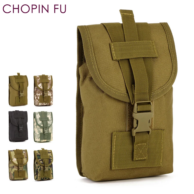 

Molle Accessary Bag for Rucksack Belt waist bag for 7 inch tablet IPAD mini cell phone e-reader pocket tool kit package A3146