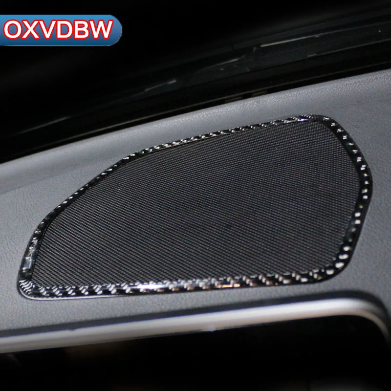 Углеродного волокна приборной панели автомобиля труба Панель рамка Обложка отделка для Mercedes C Class W205 C180 C200 GLC стайлинга автомобилей