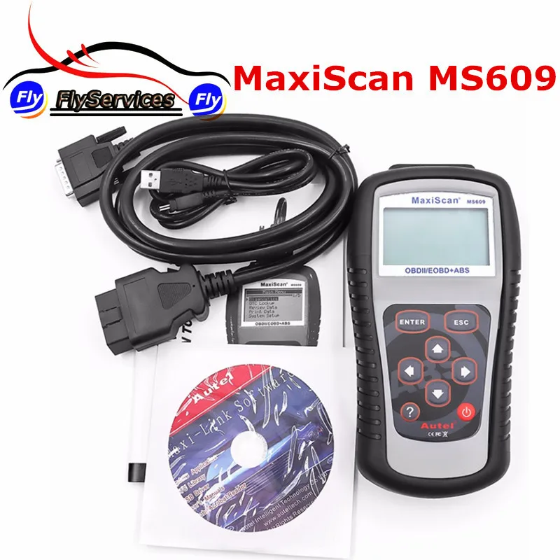 Новое Прибытие MaxiScan MS609 Авто Code Reader С Высоким Качеством MS 609 Быстрая Доставка|auto code