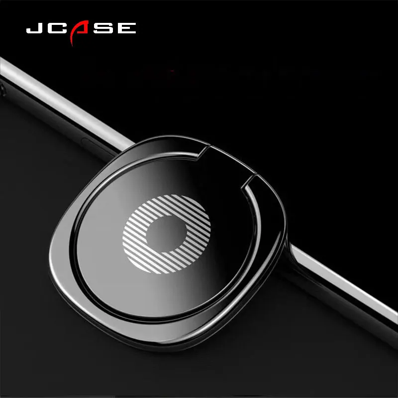 Jcase, металлическое кольцо на палец, держатель для iPhone 8, 7, samsung, кольцо на телефон, держатель для мобильного телефона, подставка на магните, автомобильная подставка для телефона