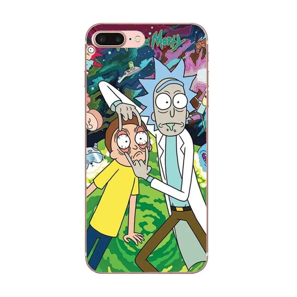 Rick And Morty Phone For Galaxy A3 A5 A7 On5 On7 2015 2016 2017 Grand Alpha G850 Core2 Prime S2 I9082 Soft Cell Case Cover |