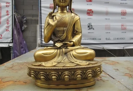 Коллекционный Бронзовый Статуя Льва S0018 Тибетский буддизм медная рафинированная