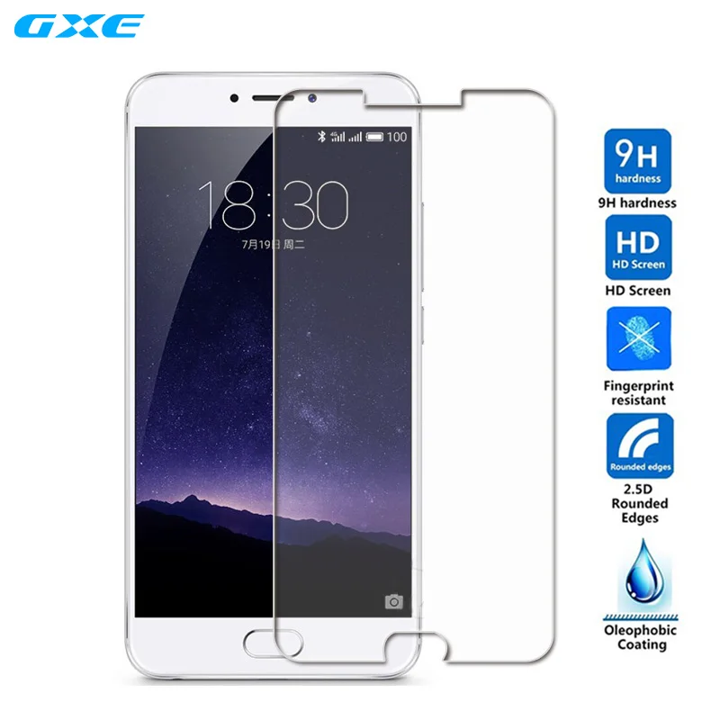 Защитная пленка для экрана переднее закаленное стекло Meizu M3 Note Blue Charm Note3 M1 M2 MX5 MX4 Pro