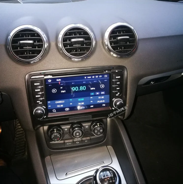 JSTMAX Android 9 0 автомобильный dvd радиоприемник мультимедийный плеер 4 Гб + 64 ГБ для Audi TT