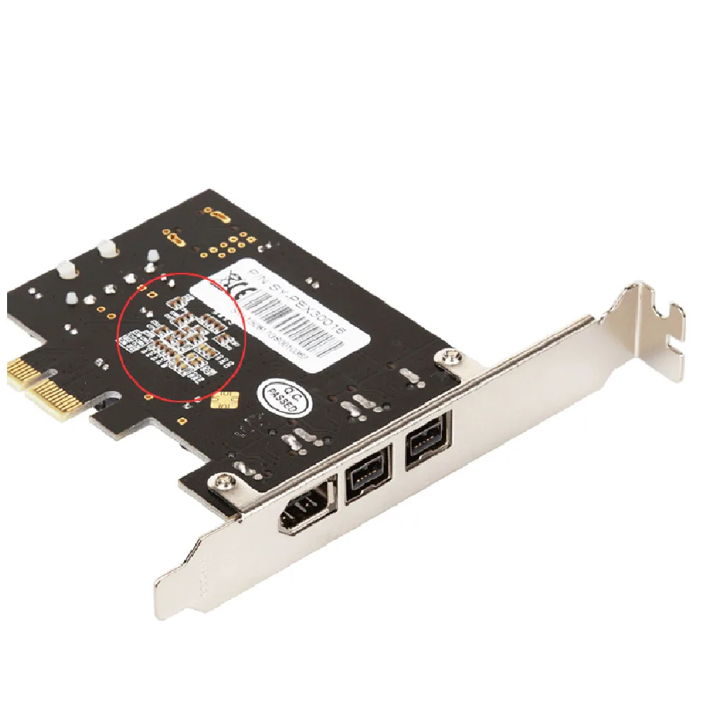PCI-E to IEEE 1394B HD Video Capture Card 6-Pin 9-Pin FireWire 800 Controller for Digital Camera DV Camcorders Scanners | Компьютеры и