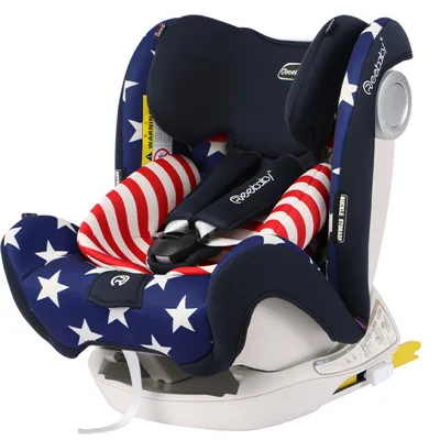 Eebaby детское автокресло безопасности isofix жесткий интерфейс пятиточечный фиксированный 0-12 лет литьевой стальной каркас - Цвет: B