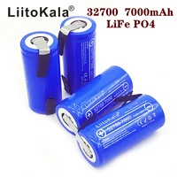 liitokala lii 70a 32700 lifepo4 3 2v 7000mah 33a 55a welding strip for a screwdriver electric bicycle with battery power
