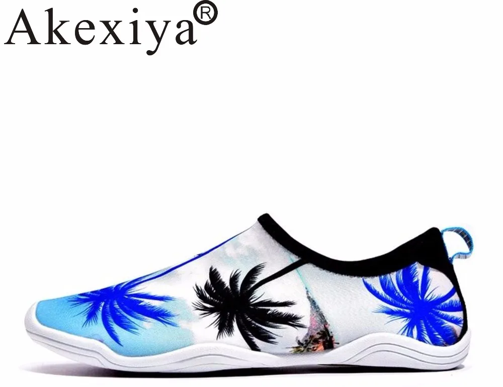 Akexiya/кроссовки с морской водой для мужчин и женщин пляжная обувь плавания Мужская