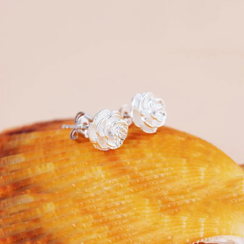 Милые ювелирные изделия изящные серьги гвоздики для девушек и женщин крошечные с