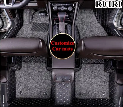 Хорошее качественные маты! Специальные автомобильные коврики для Toyota Camry Водонепроницаемые двухслойные Автомобильные ковры для Camry