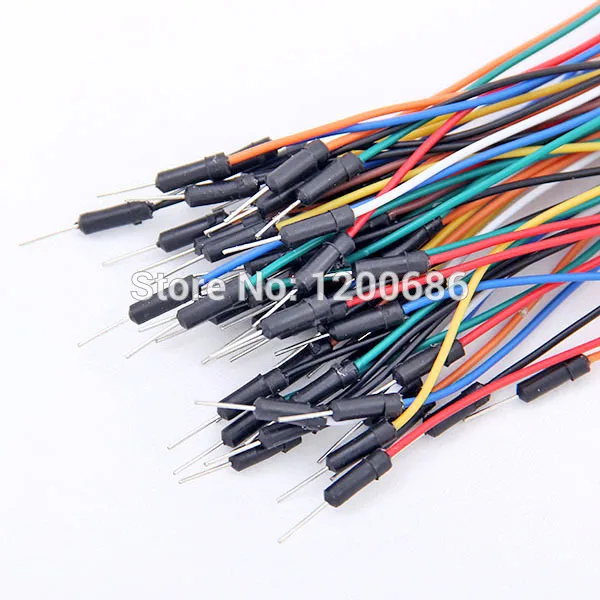 

65pcs Jump Wire Male to Male Jumper Wire for Breadboard
