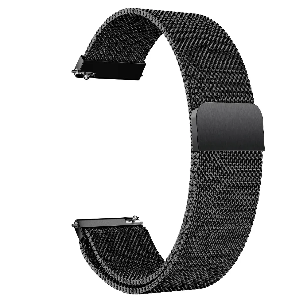 20 мм металлический Миланский Loo ремешок для samsung Galaxy Watch Active 42 браслет на запястье