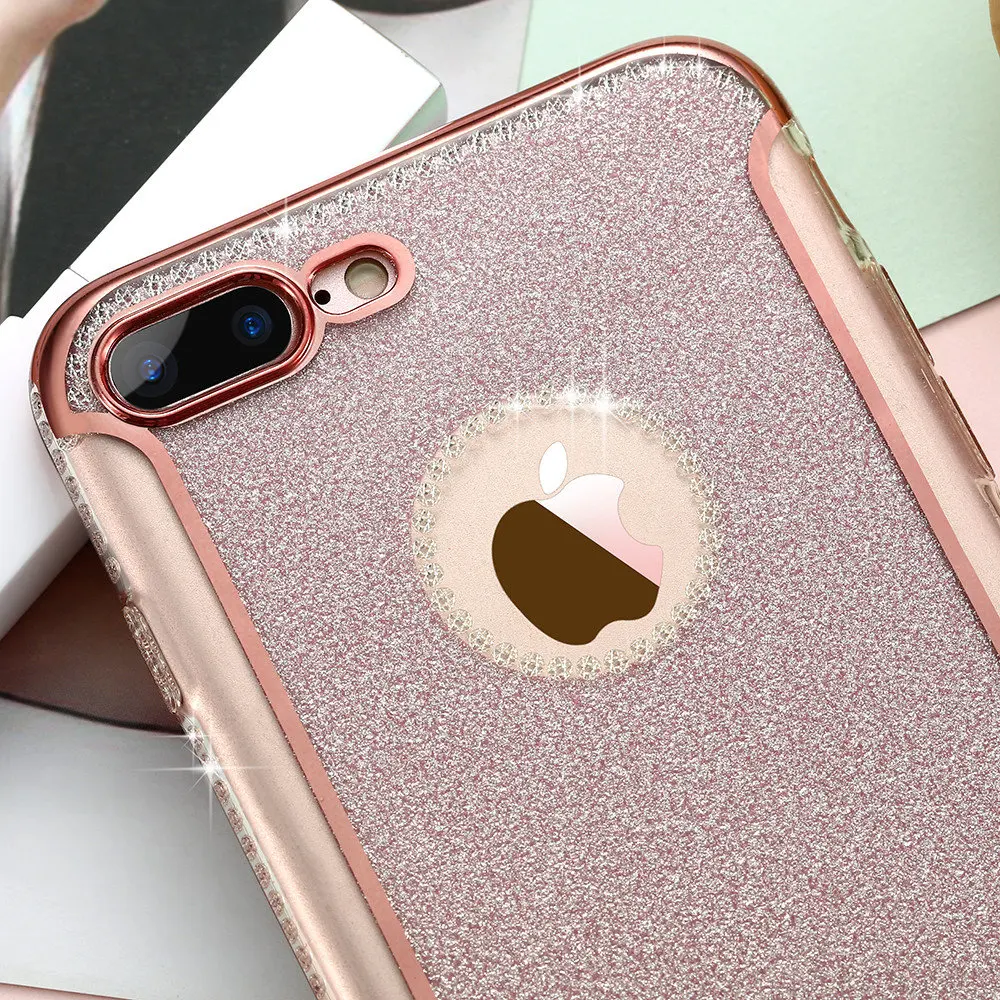 Чехол KISSCASE для Apple iPhone 6 7 5S 5 S Plus SE 2 в 1 милый Ультратонкий Мягкий силиконовый чехол