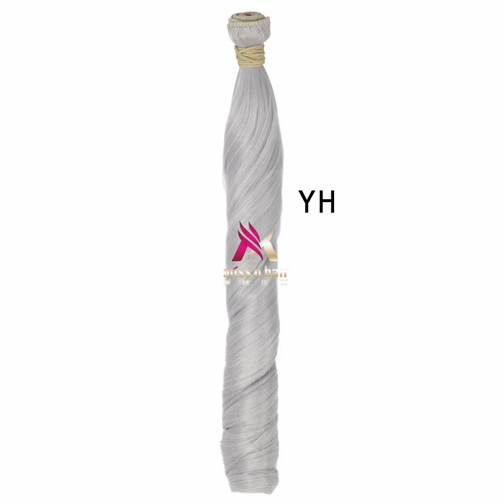 Miss U Hair унисекс 110 г Синтетические длинные вьющиеся волосы для наращивания