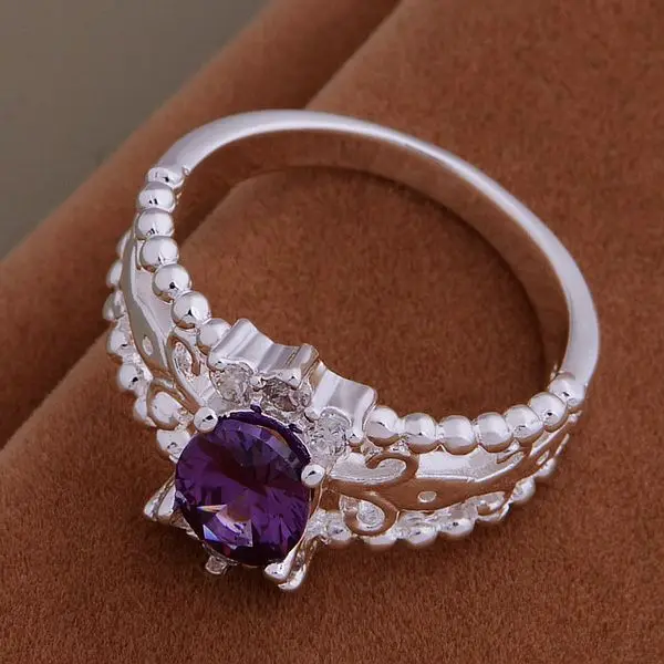 Кольцо из стерлингового серебра 925 пробы модное Ювелирное кольцо для женщин и