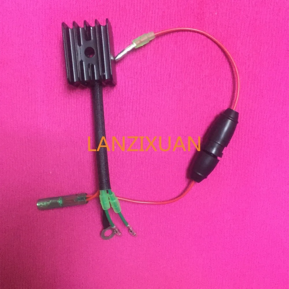 

Free shipping parts for Yamaha Parsun Pioneer Hidea 15hp 18HP outboard motor propulsion engine rectifier charging