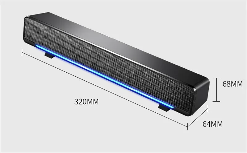 Игровые компьютерные колонки микрофон USB Сабвуфер аудио ноутбук Настольный объемный звук музыка домашний кинотеатр звуковая система воспроизведение музыки