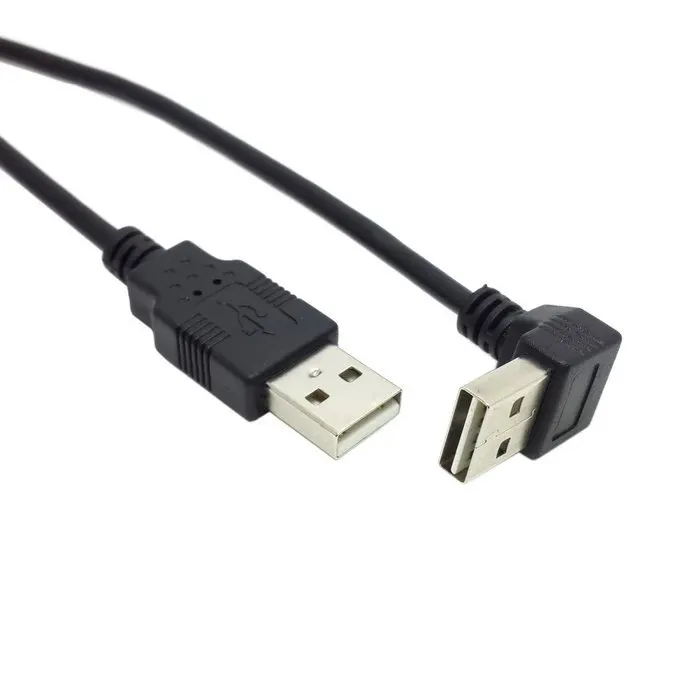 Новый USB 2 0 кабель для передачи данных 100 см Реверсивный дизайн вверх и вниз