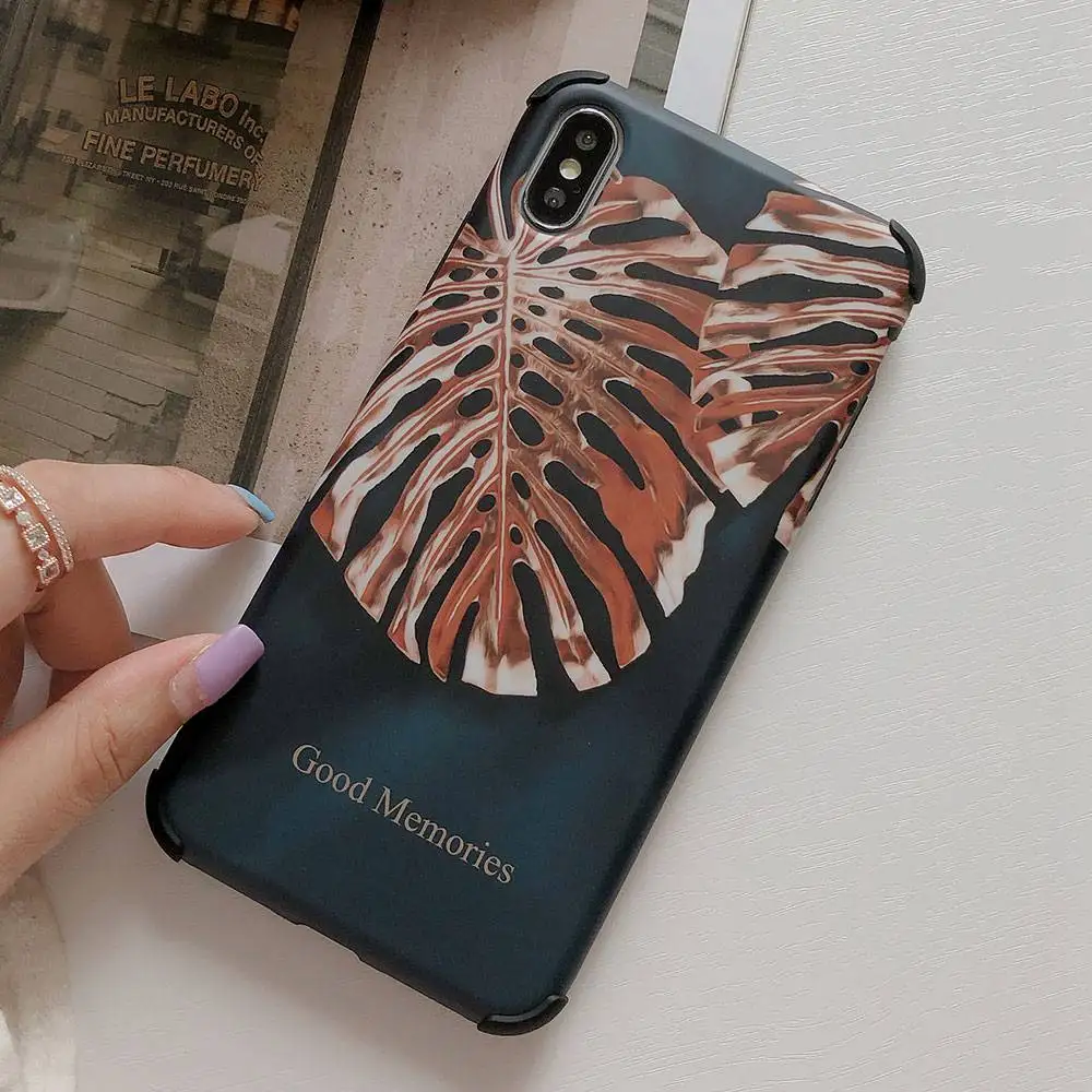 Матовый противоударный чехол KISSCASE для iPhone 6 7 8 X XS XR модный уникальный