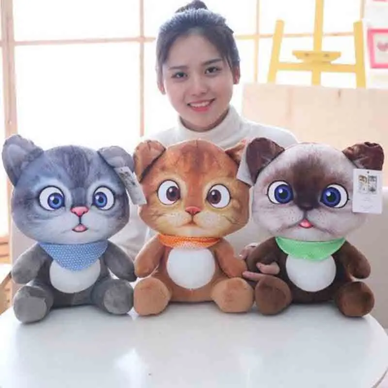 Мягкие мягкие игрушки для кошек дивана подушка плюшевые животные куклы детские