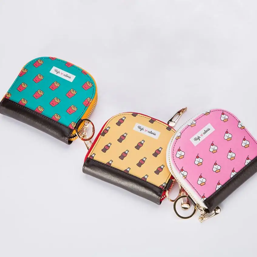 2018 новые модные Для женщин бумажники небольшой новый Прекрасный Стиль леди Малый